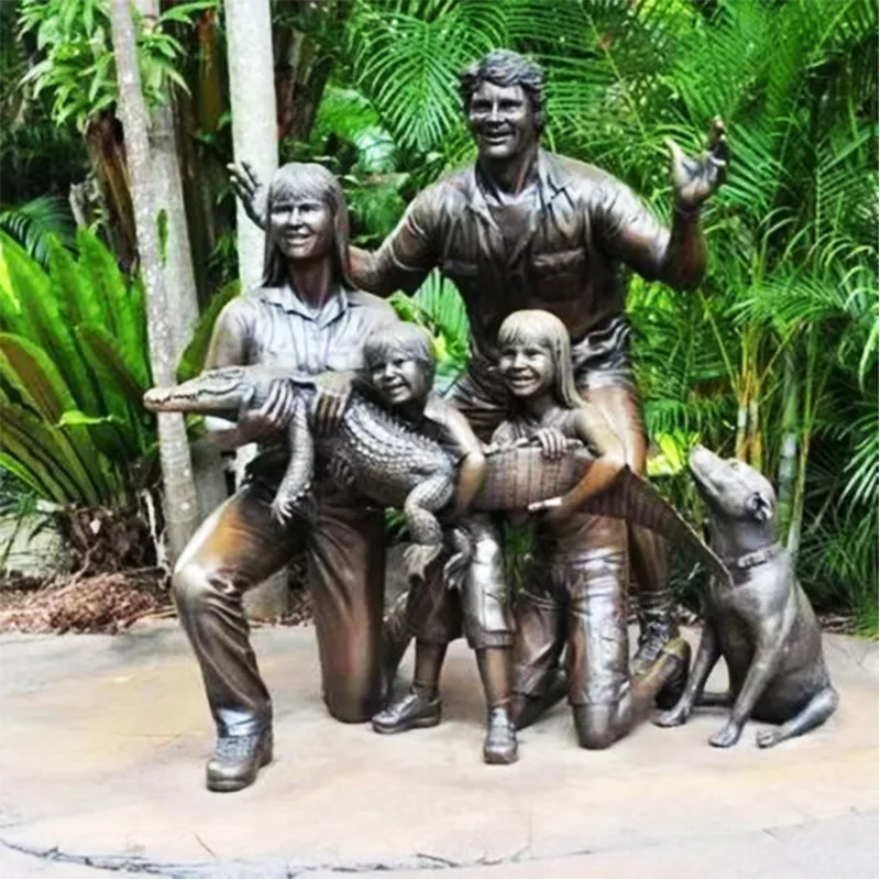Custom brass statue die casting mold