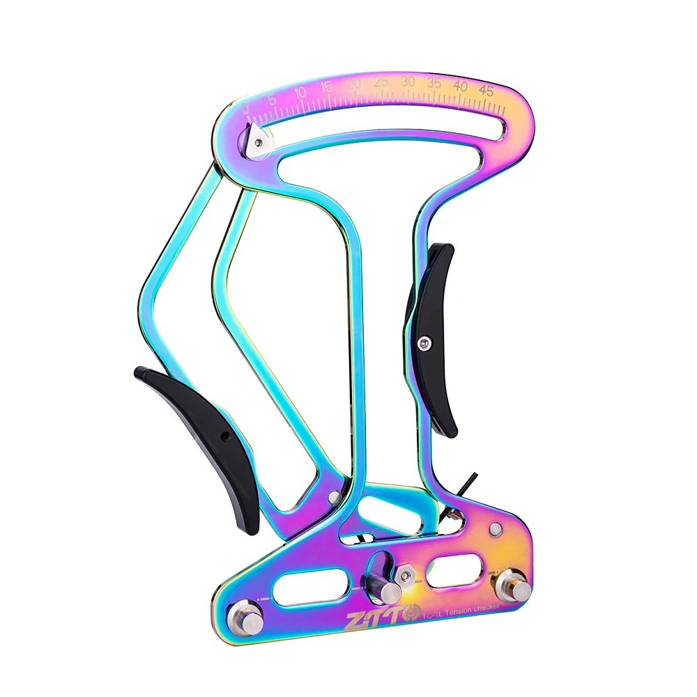 ZTTO Bicycle Tool Spoke Tension Meter Wheel Spokes Checker BiE Spoke Tension Meter Bike Wheel Builder Repair Tool