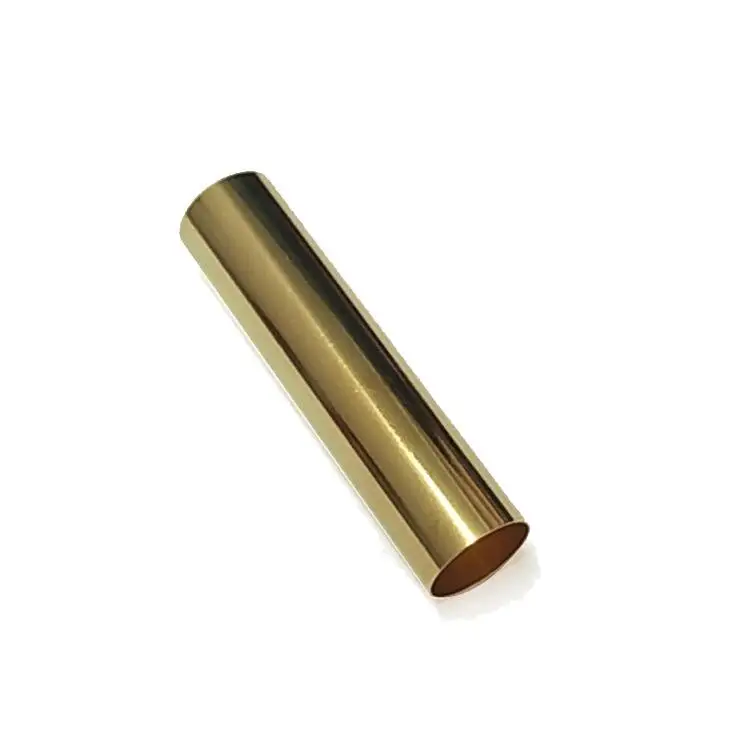 High Quality C24000 Custom 1/2 Inch Hollow Round Brass Tube Pipe