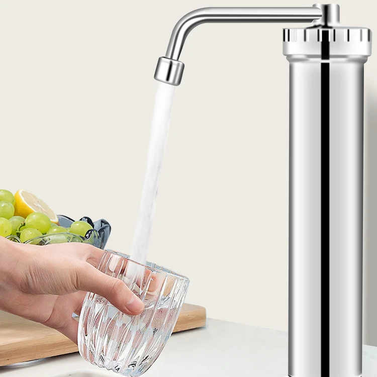 Одноступенчатый фильтр для очистки воды с большим потоком 1000 л/ч домашнего