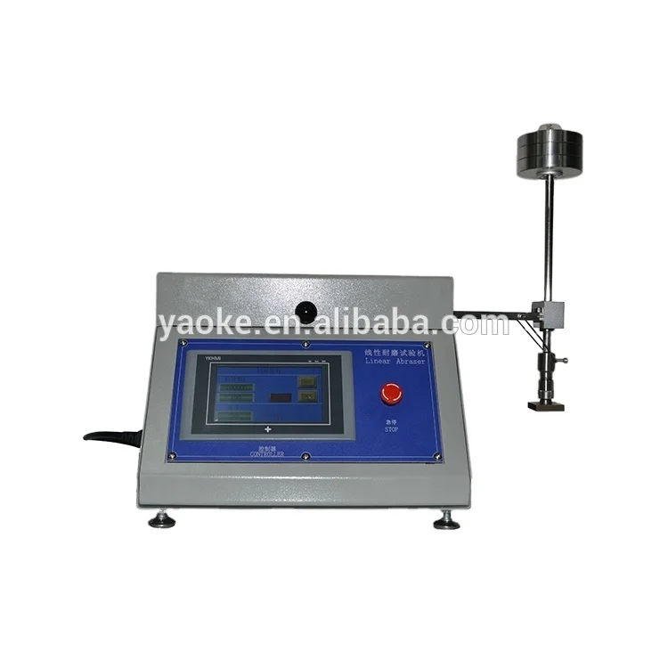 Taber linear scratch tester