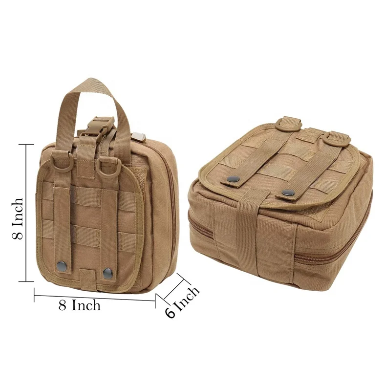 Outdoor adventure tactical emergency bag survival first Aid Kit Utility Pouch