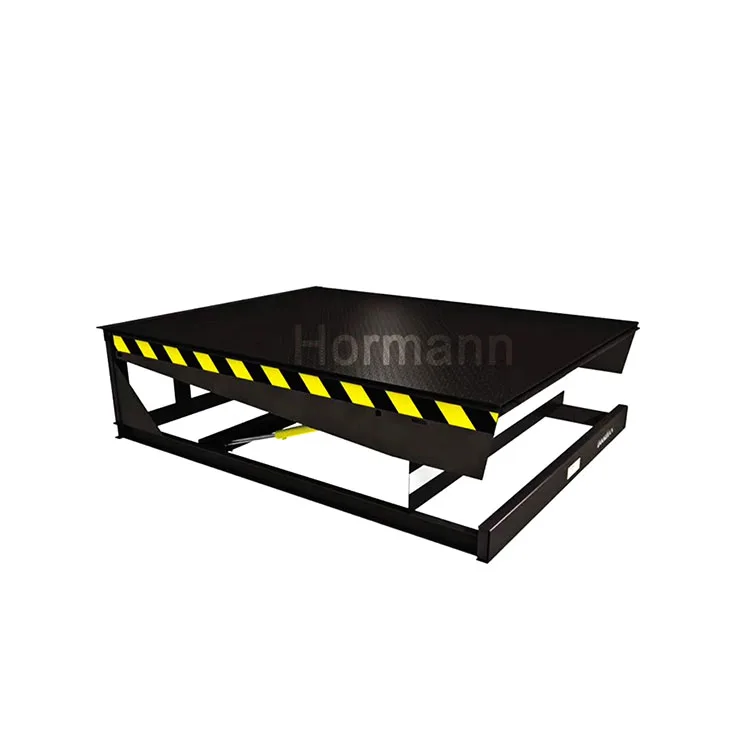 Electric mobile steel hydraulic cargo high quality automobile dock ramp lift site unloading platform