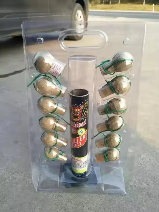 Pyrotechnic Fireworks Double Break Artillery shells