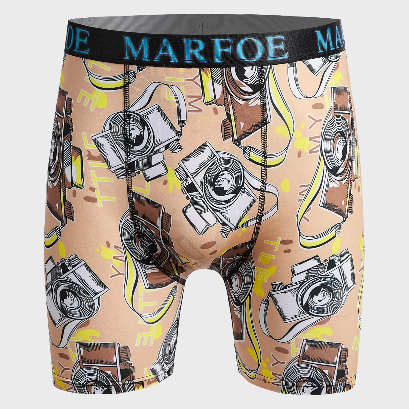 New arrival Custom Logo High quality sublimation swimwear men compression shorts beach shorts