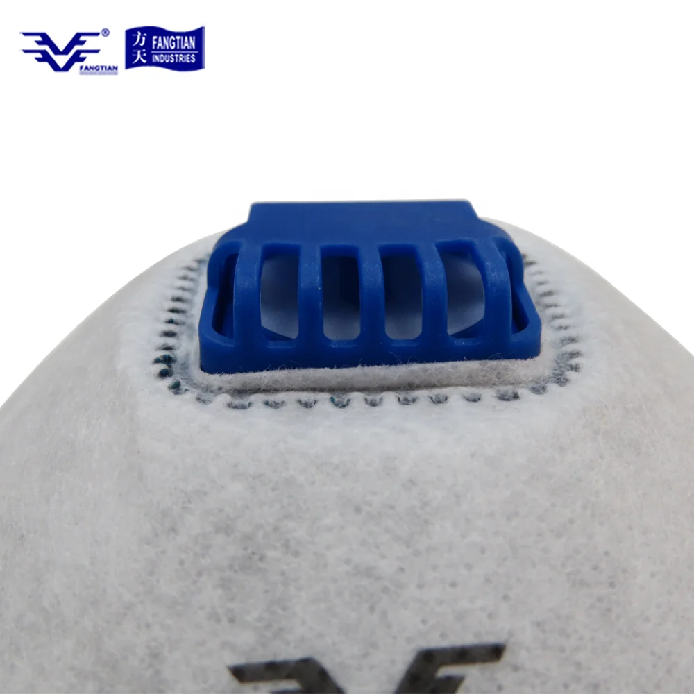 CE Skin- friendly Comfortable Dust Proof Mask Effective Filterability Cup Disposable Respirator EN149 NR FFP2mask with Valve