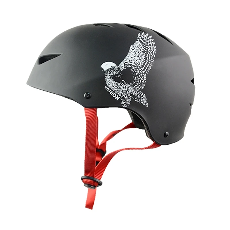 KOSTON ABS shell Black Skate Skateboard Helmets