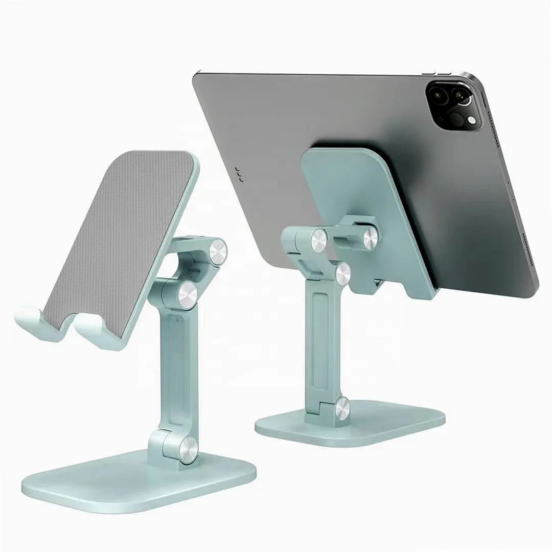New Color Morandi Green Directly Factory Price Tablet Stand Desktop Foldable Support Bracket For Phone And For ipad Holder