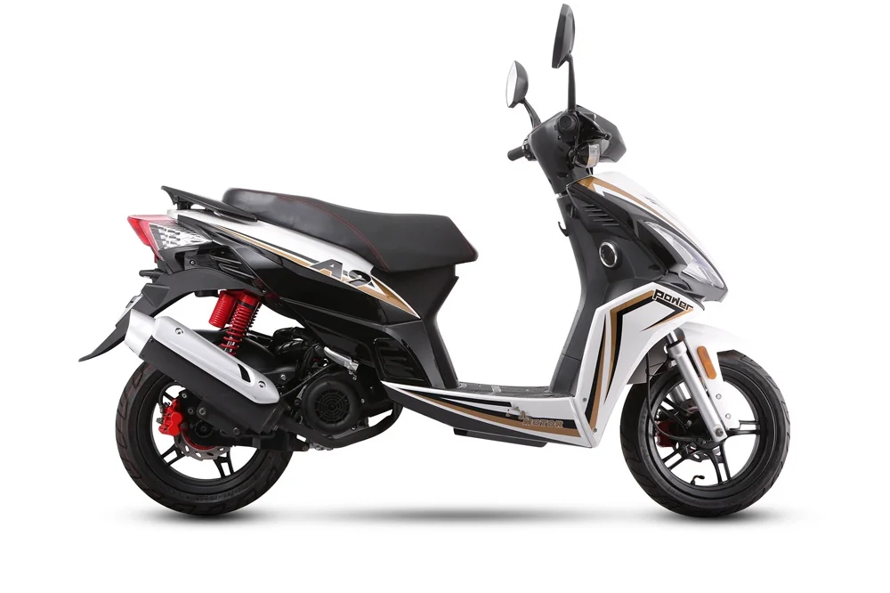 SPORTY TYPE 50CC air cooling gasoline scooter (COC is available)