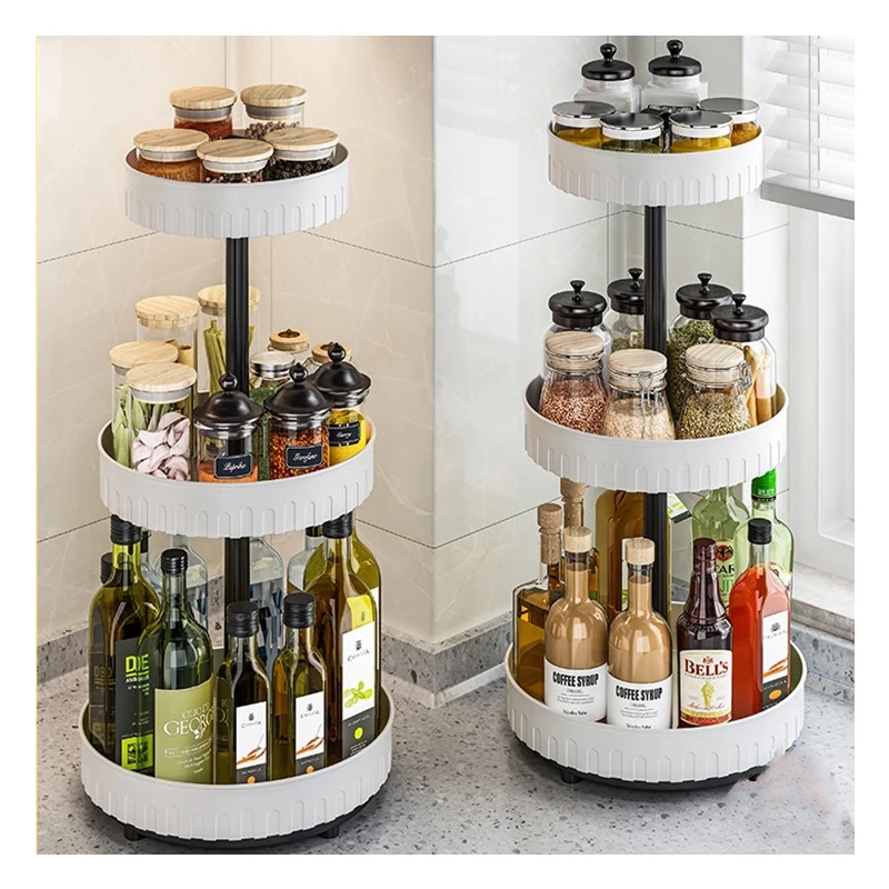  XingYou rotary spice rack multi color modern display