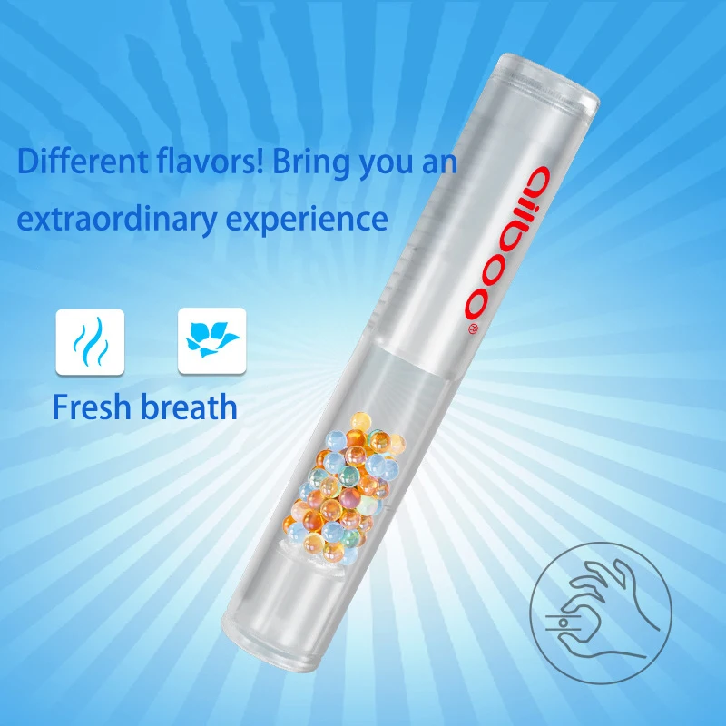 Mint, Sweet, Food-grade Orange Flavor Capsule, Spherical Explosive Smoke Capsule, Ball Pusher, Fruity Cigarette Filter
