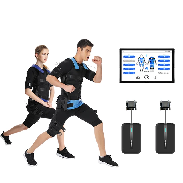 ems gym fitness full body vest for group training online system weight loss slimming body