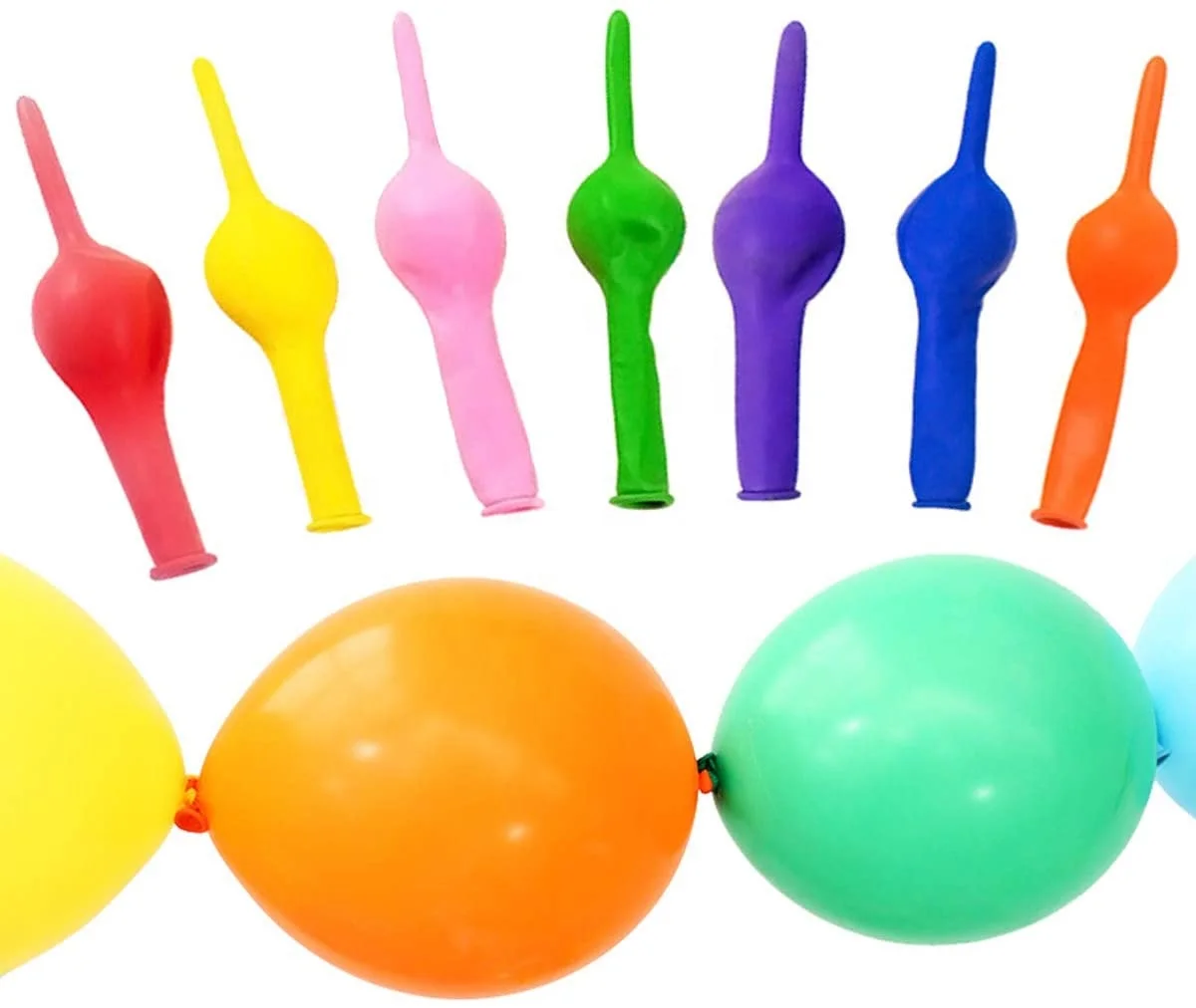 2.4g tail balloon  Party Decorations Linking Globos Tail Link o Loon Latex Quick Link Balloons
