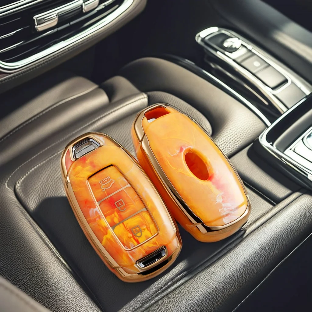 Hyundai Solaris 2021 Accent Ix25 Creta 2020 Elantra Tucson Verna I20 Car Key Fob Case Free Sample Key Cover Accessory