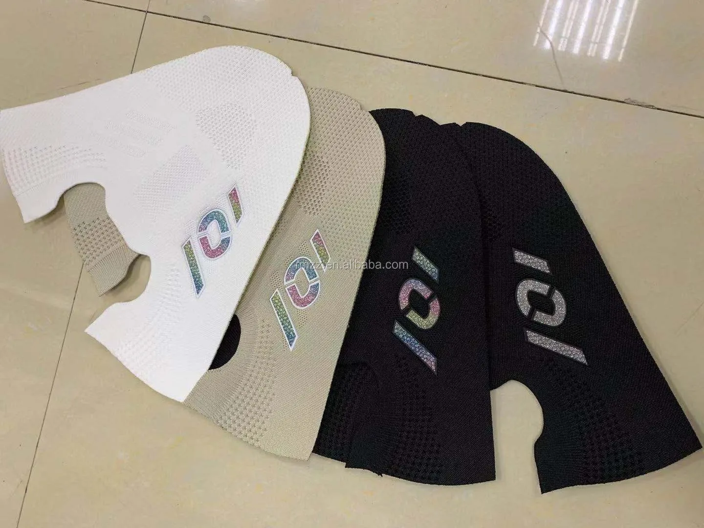 Sport Knit Knitting Sock 3d Elastic Woven Flying Weaving Fabric Shoe Upper