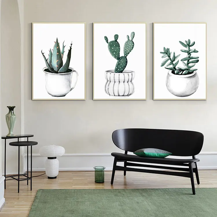 EAGLEGIFTS Branded Family Decor Prints Leaves Canvas Adornment Pictures Most Popular Big Wall Art Living Room Painting