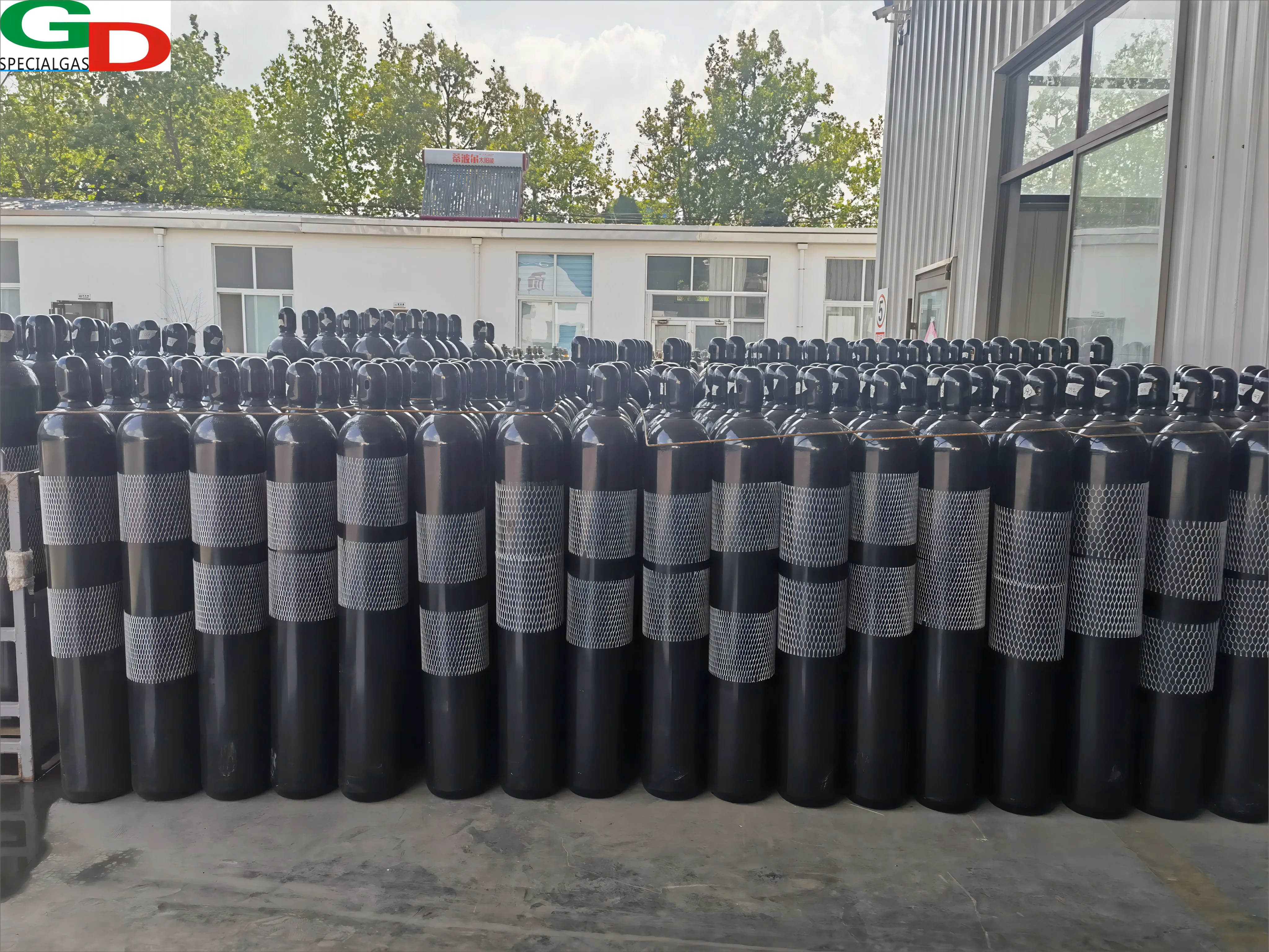 High Quality Seamless Metal Cylinder 40L 50L 99.999% Purity Nitrogen Gas Bottle Industrial Use for Chemicals