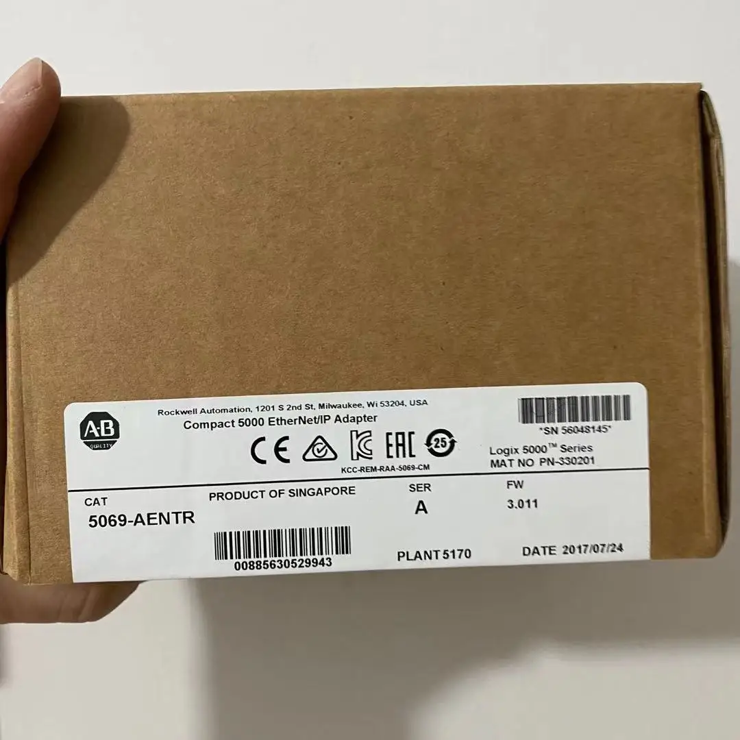 5069-AENTRK AB поддерживает 31 I/O модули компактный 5000 EtherNet/IP адаптер