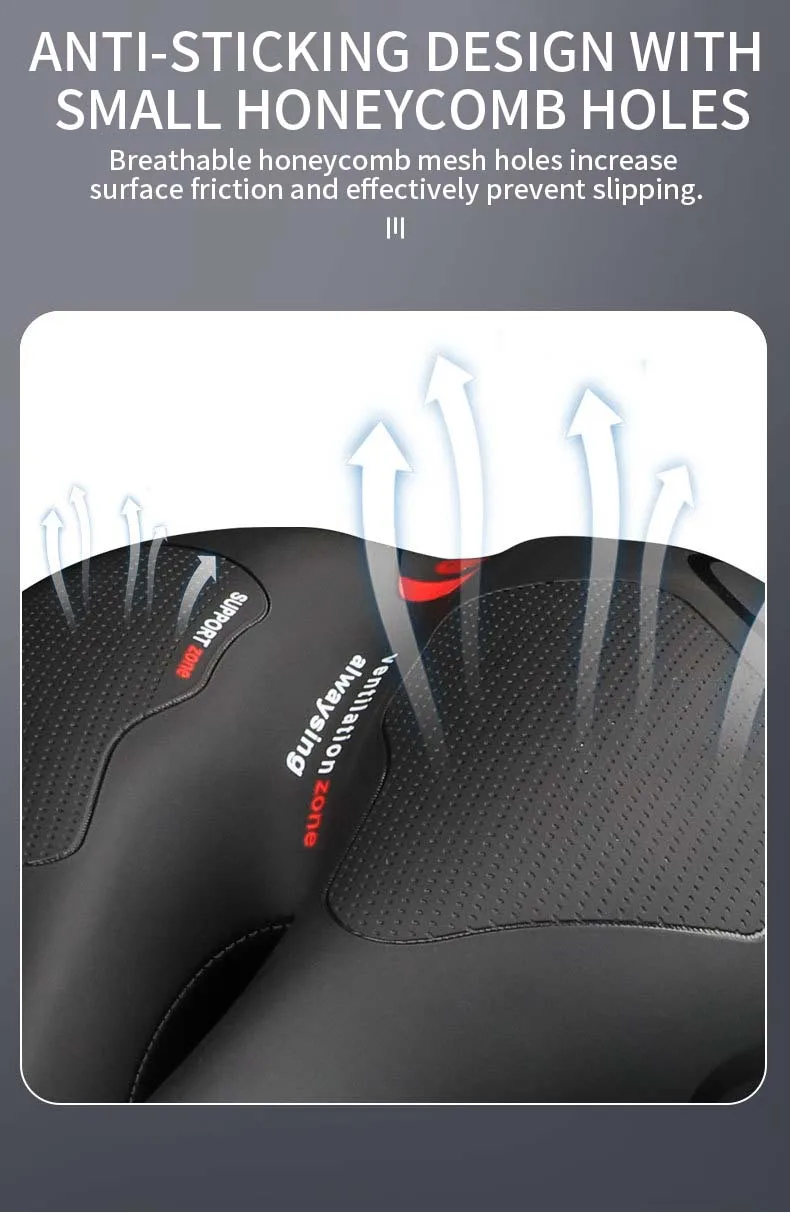 Shockproof Cushion Soft Comfortable Softwidening High Elastic Shock Absorption Mountain Bike Deep Dent Bicycle Saddle