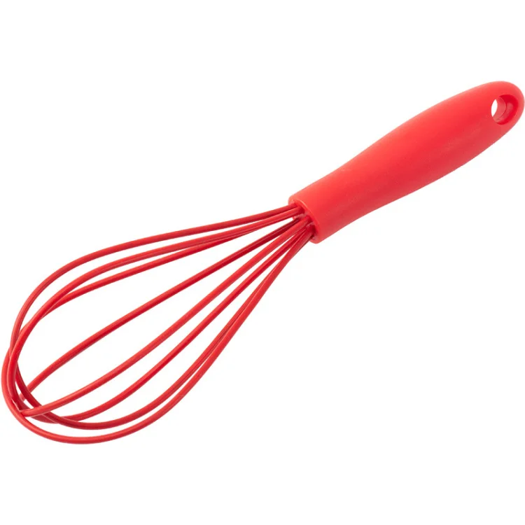 6 Inch Small Egg Beater Mini Silicone Kitchen Whisks