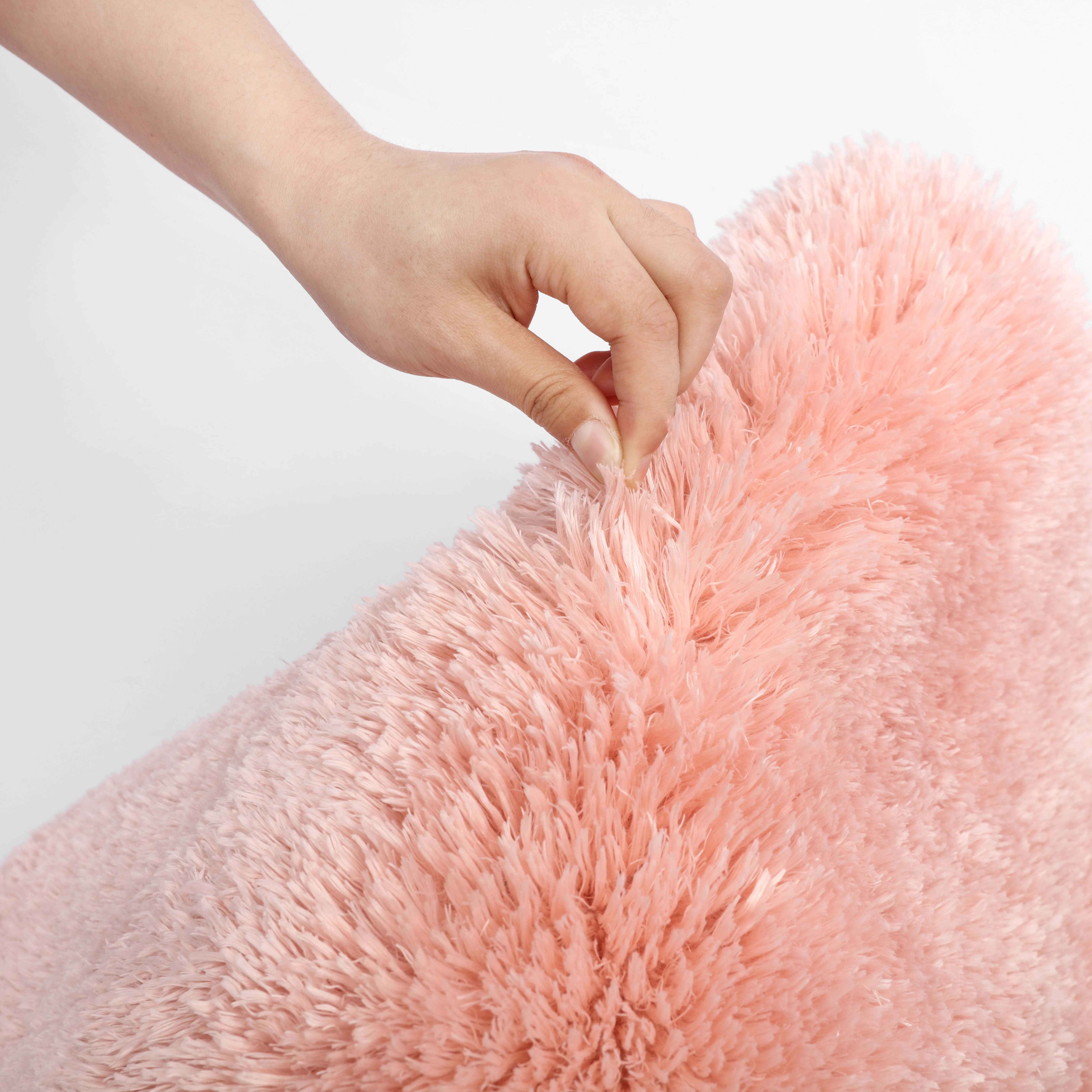 
Pearl Yarn Microfiber Polyester Fabric Tufting Rugs Non Slip Bathroom Carpets 