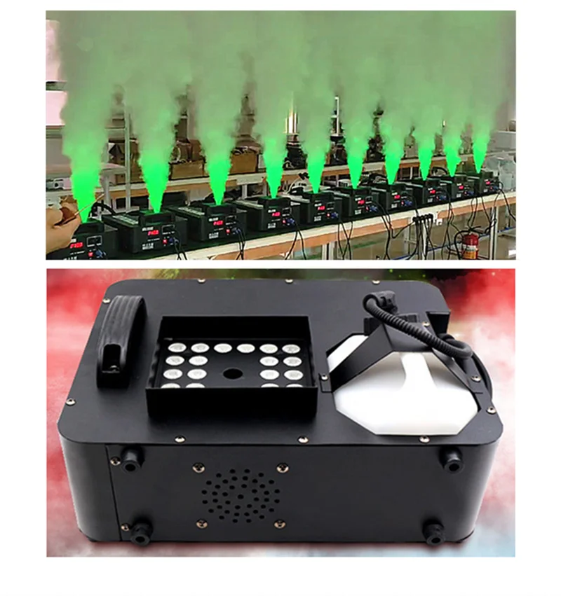 3000 Вт лидер продаж вертикальный сценический аппарат DMX 512 3 5 л дымовой RGB Свадебный противотуманный воздушный столб дымовая машина * 24 шт. в 1