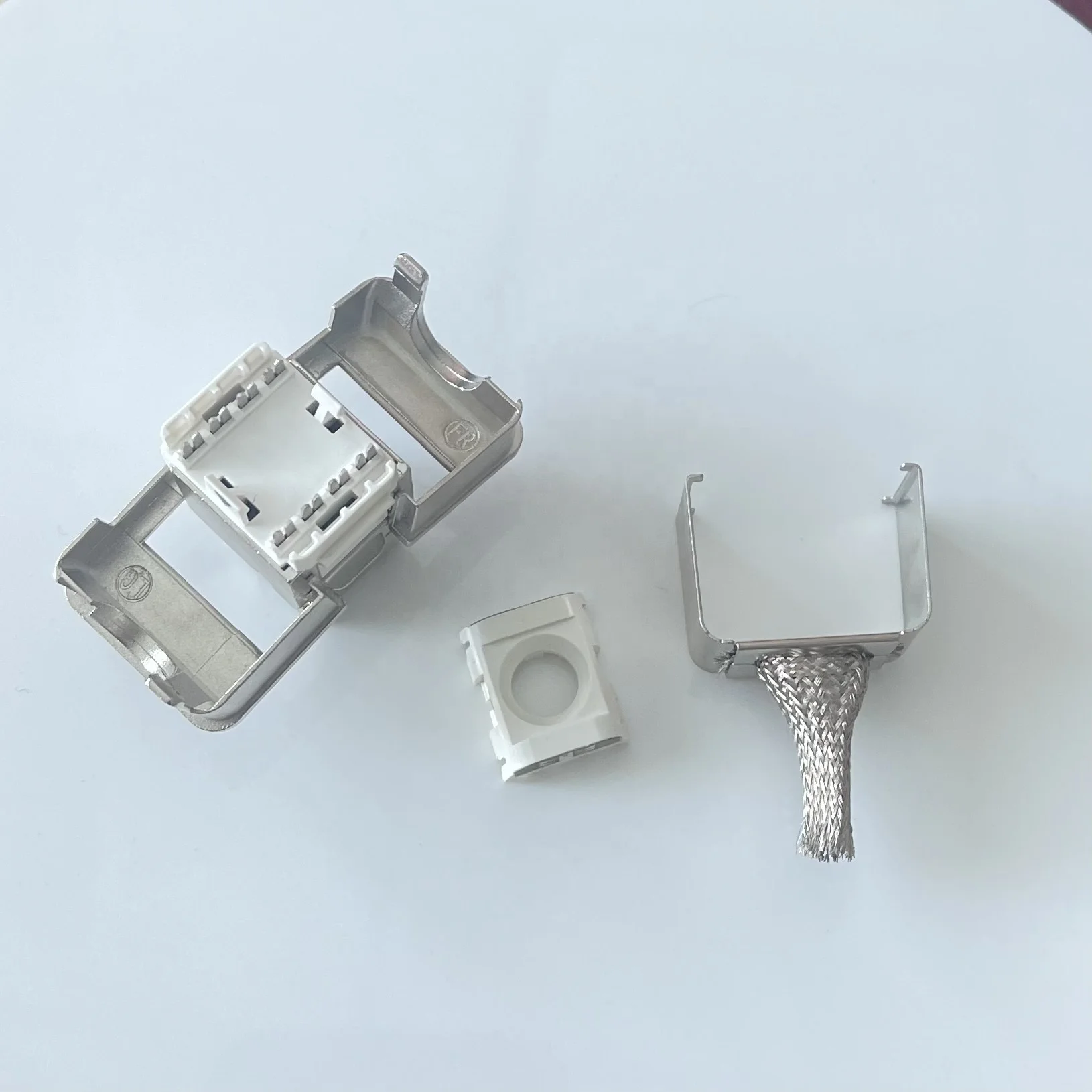 3M Cat5e CAT6 CAT6A  RJ45 Toolless Shielded STP Zinc Alloy Keystone Jack