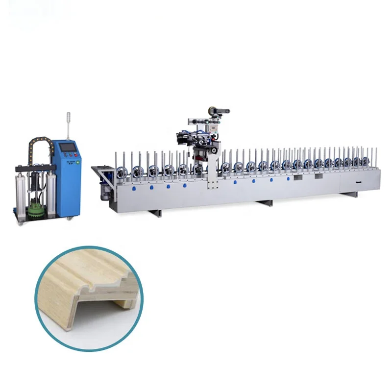 BXW350C hot glue profile automatic wrapping machine