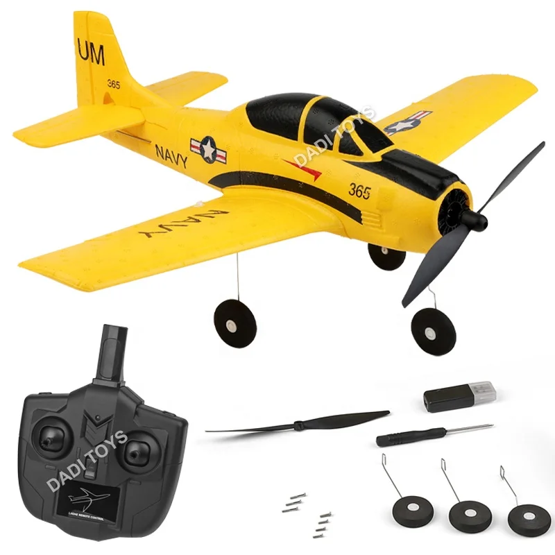 Interesting 4 Channels High Simulation Remote Control Airplane Toy For Kids