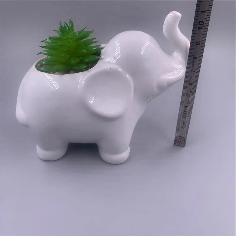 
Custom lovely home ceramic flower pot, juicy green plant pot, modern simple Nordic style, 