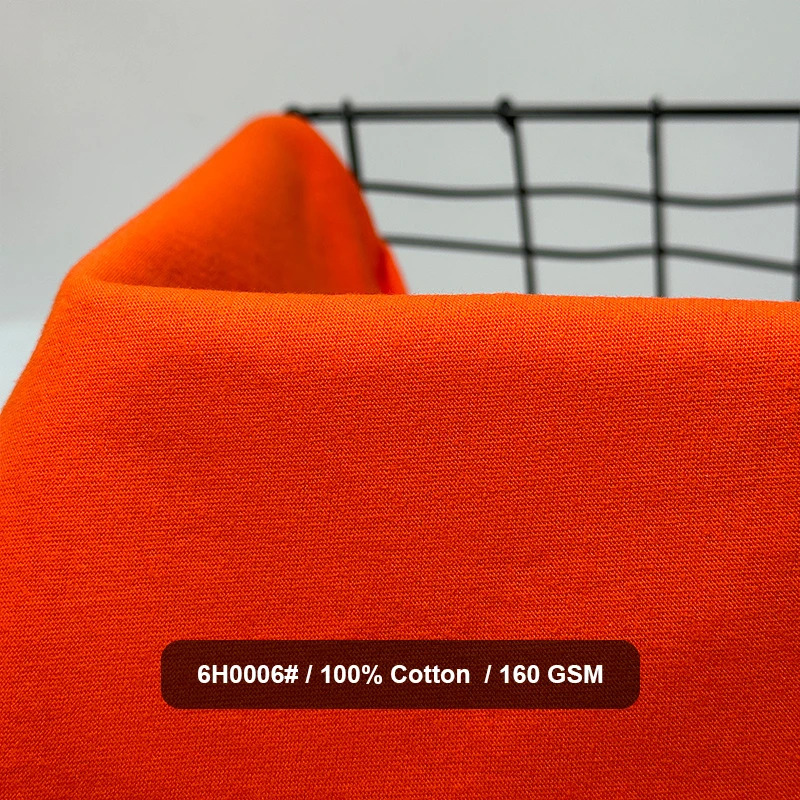 DT Cotton Jersey Fabric Thin 160Gsm 100% Cotton Knit Summer TC Single Jersey Cotton Tshirt Fabric for Clothing