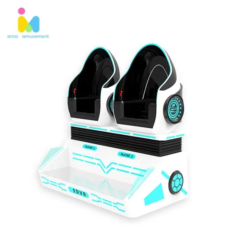 9D VR Egg Chair De Cinema Roller Coaster Virtual Reality Egg Chairs Cinema 9D Simulator VR Equipment  2 Seater Egg Chair