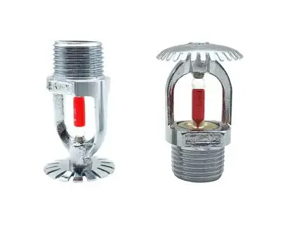 Fire Sprinkler System 1/2 Inch Concealed fire sprinkler DN15 Pendent Type Concealed Sprinkler