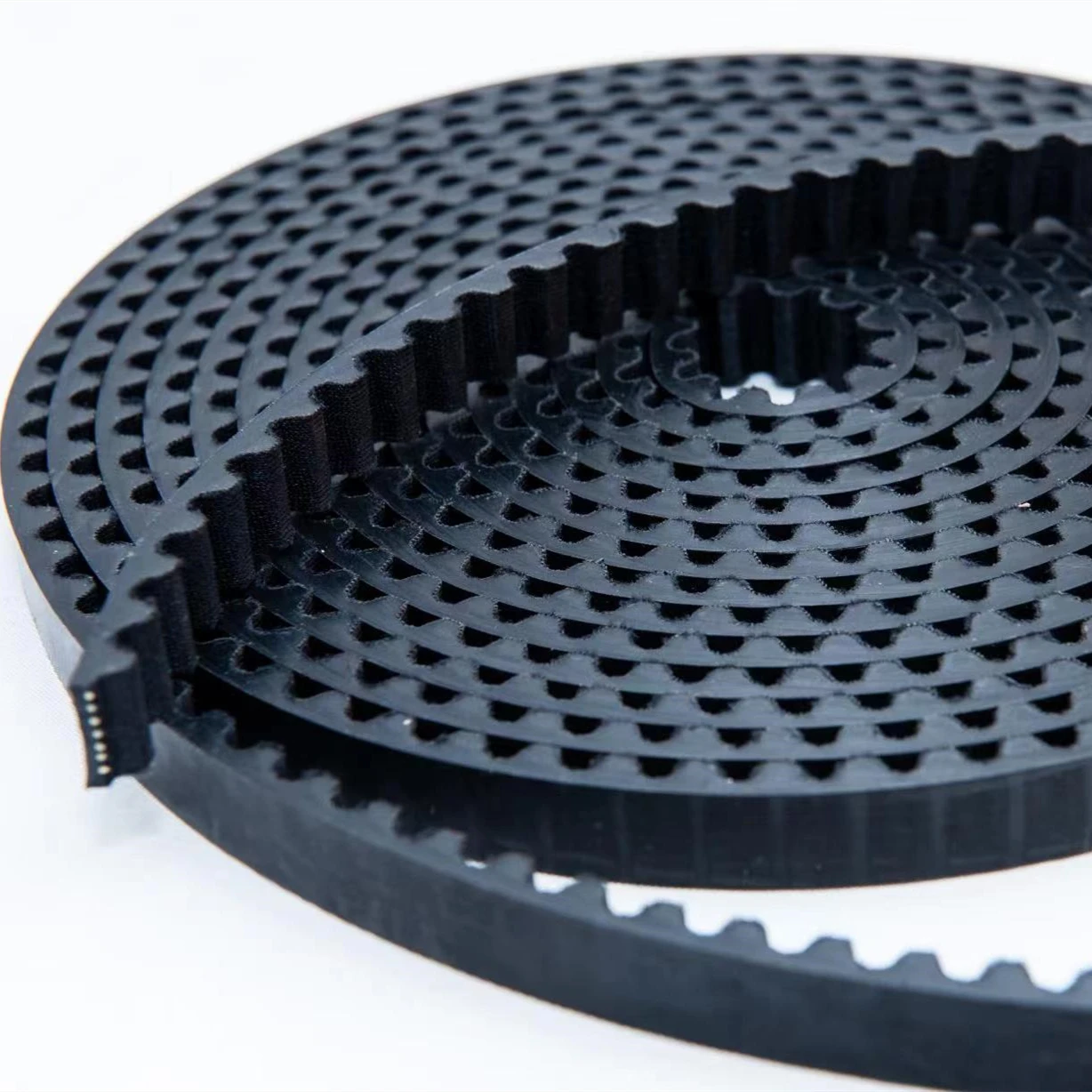 Customized Open End Synchronous PU Timing Belt With Buckle Quick garage door Timing Toothed Belt