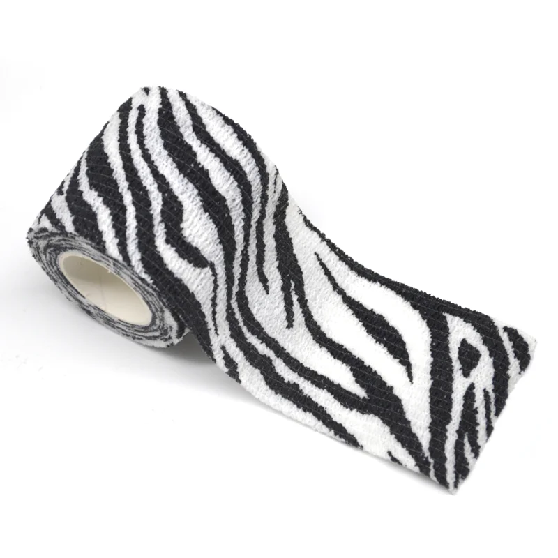 Custom Self Adhesive Bandage Tattoo Grip tape Elastic Bandage For Tattoo Machine