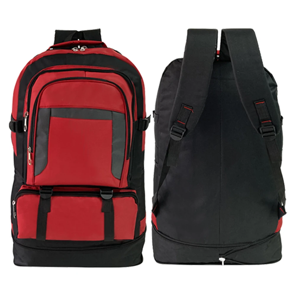 Factory Price OEM Customized Utility Unisex Stain Resistant Climbing Rucksack Long Travel Mountaineering Backpacks Bag