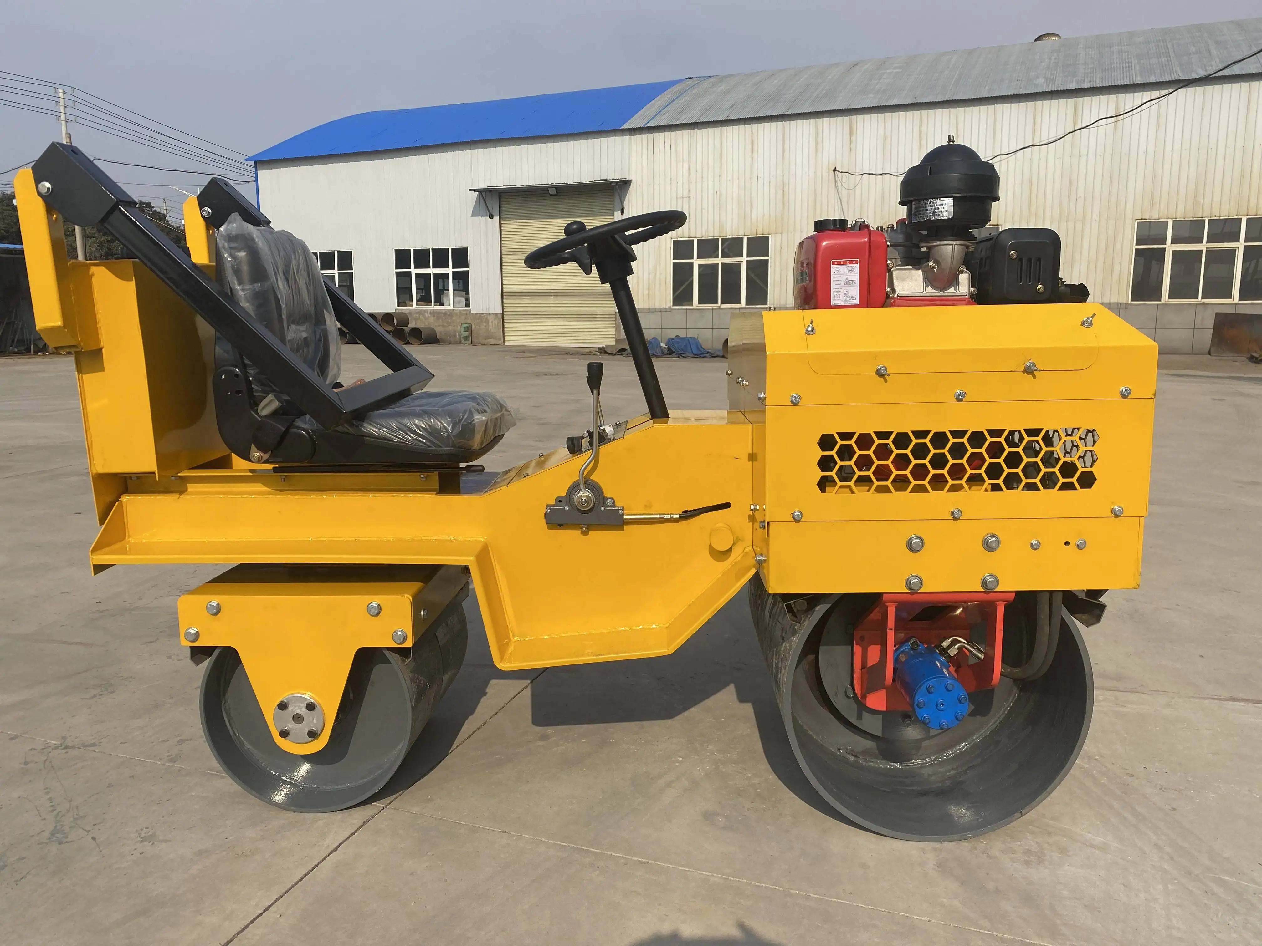 SONGMAO Price 1 ton 2 ton 3 ton Mini Road Roller Compactor Machine Used Road Roller