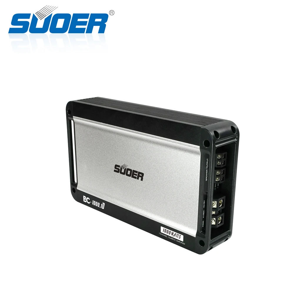 Suoer BC-1000.1 monoblock channel 3000 watt car amplifier