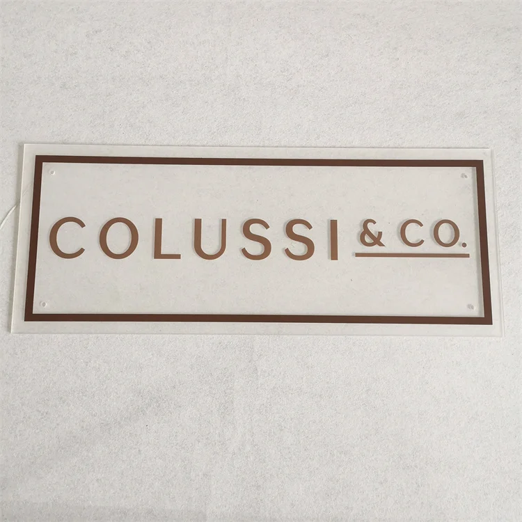 2023 New Finish LED 3D Advertising Metal Letters Outdoor Led Store Sign Custom Reverse Lit Acrylic Board Signage