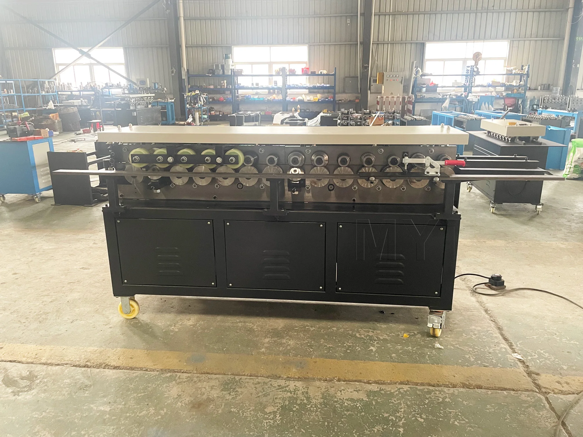 Машина для формовки фланцев MYT T15 TDF машина производства Стальных Фланцев HVAC