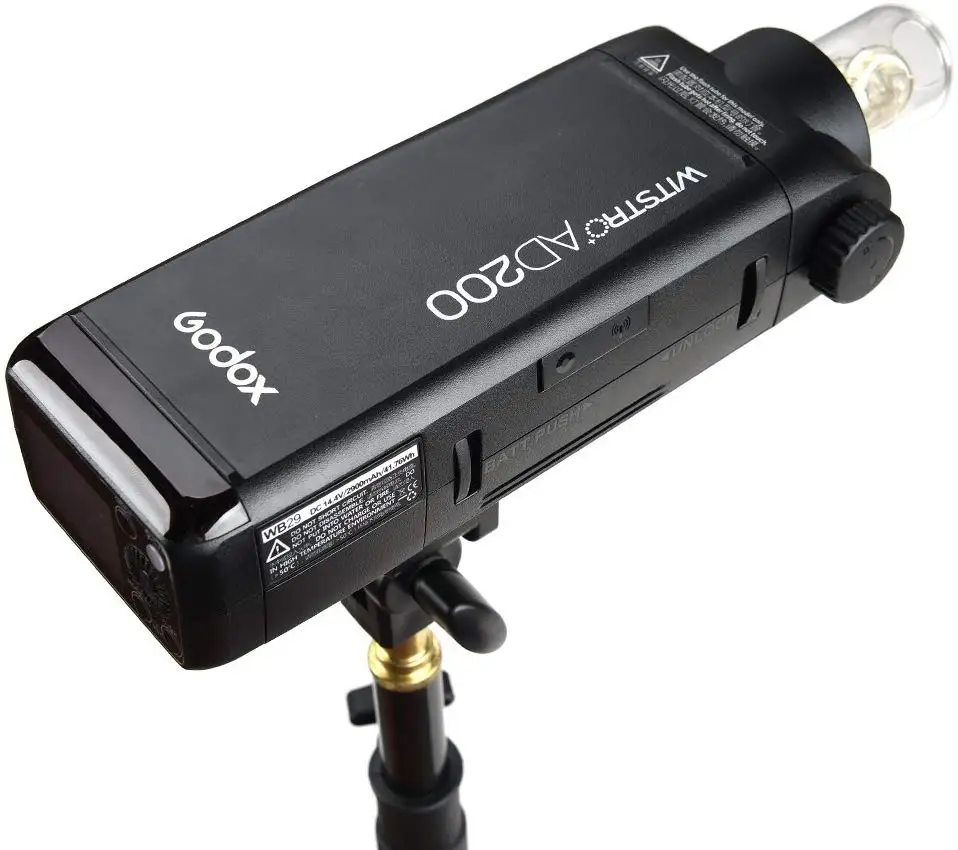 GODOX AD200 Pro 200Ws 2.4G 1/8000 HSS 500 Full Power Camera Strobe Flash Light Speedlite with 2900mAh Battery