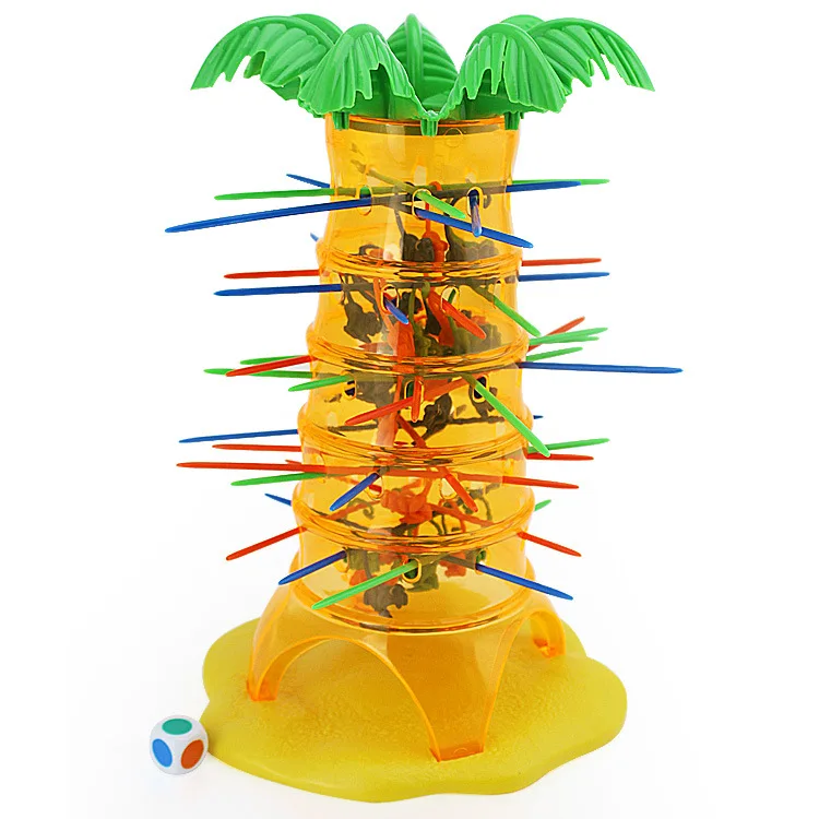 LANDER-MAN  Interesting Monkeys Tower Game Monkey Falling Down Board Games for Adults And Kids