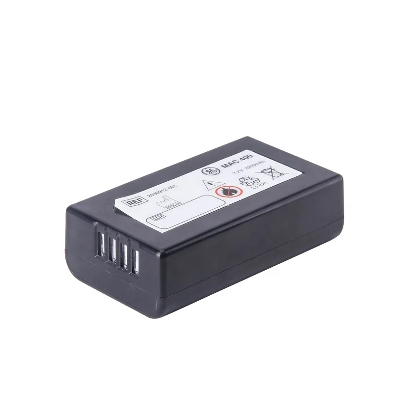Mac 400 RHINO POWER 7 2 В 2250 мАч медицинский Ecg литий-ионный аккумулятор замена Ge Mac400 MAC C3 MAC600 2047357-001 2030912-001