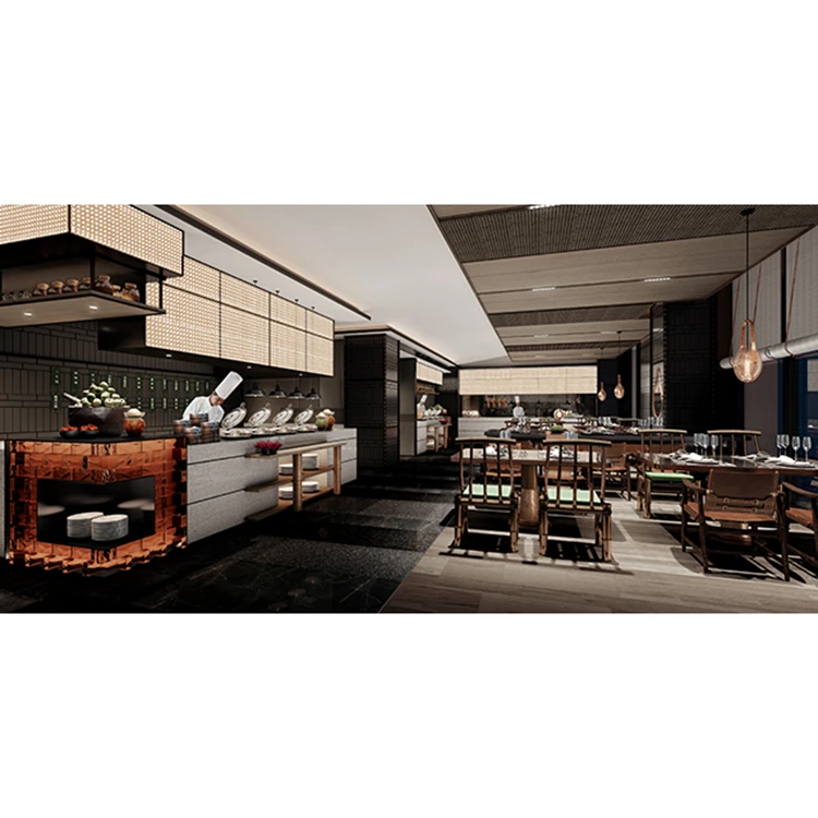 2022 Rending Services 3d Effect Guesthouse /hotel Interior Classic Design Services