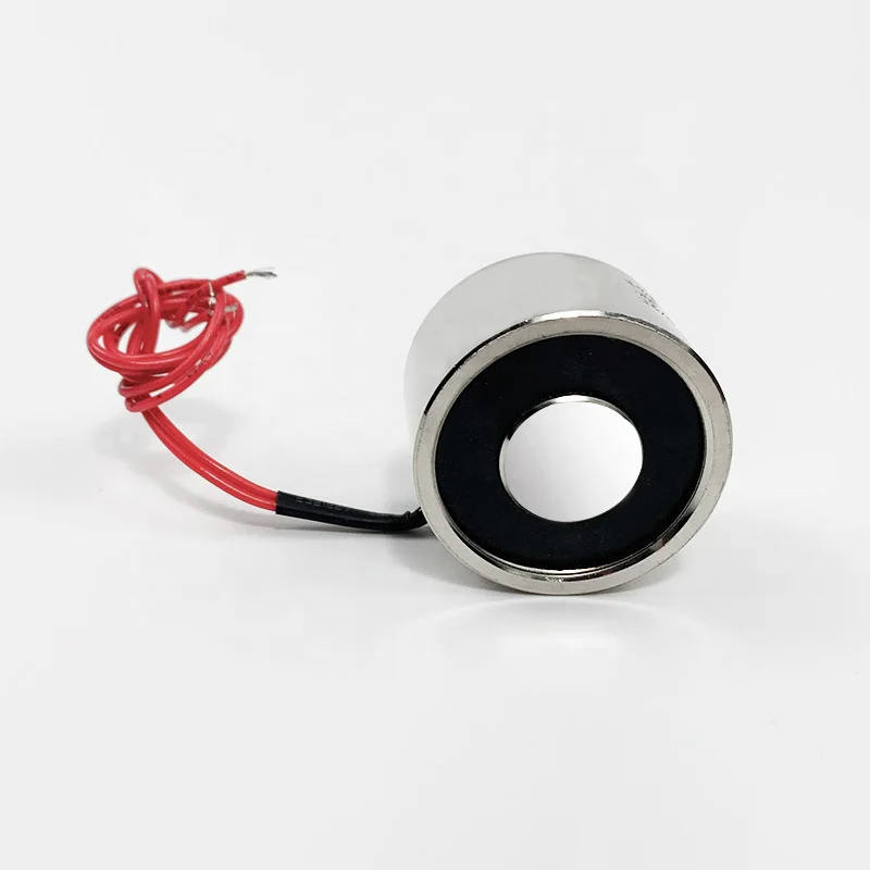 JSP- 4025L 35kgs force 12V suction lifting electromagnet micro solenoid electromagnet