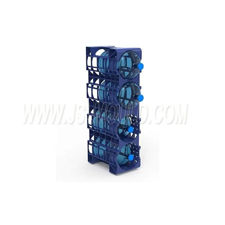 Injection Plastic 5gallon water bottle rack mold