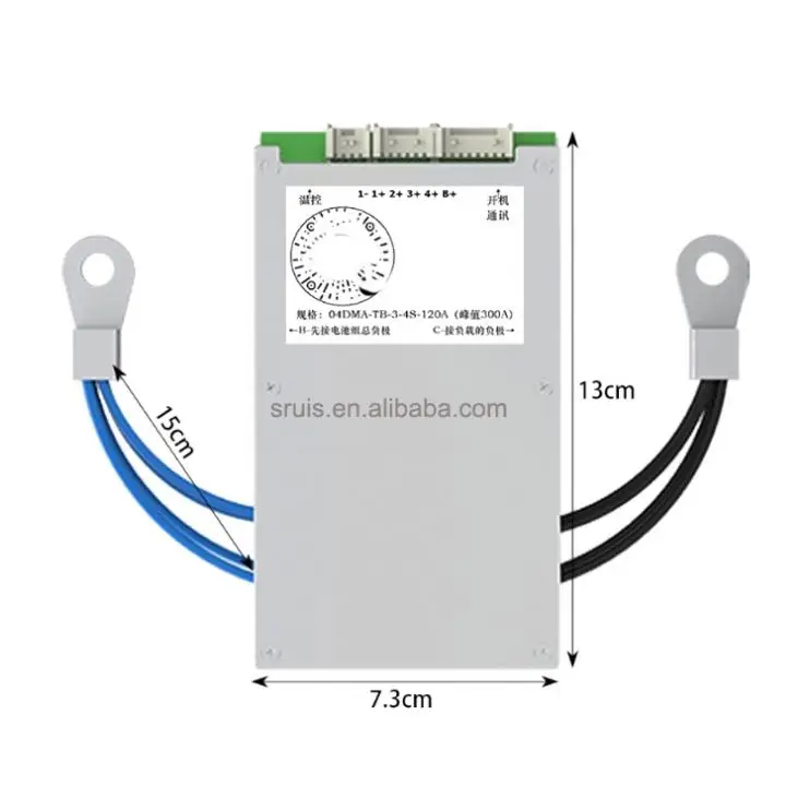 ANT Smart BMS 3s-4s Li-ion Lifepo4 LTO Lithium Battery 4s Protection board inverter 12V 120A 300A BMS with Balance