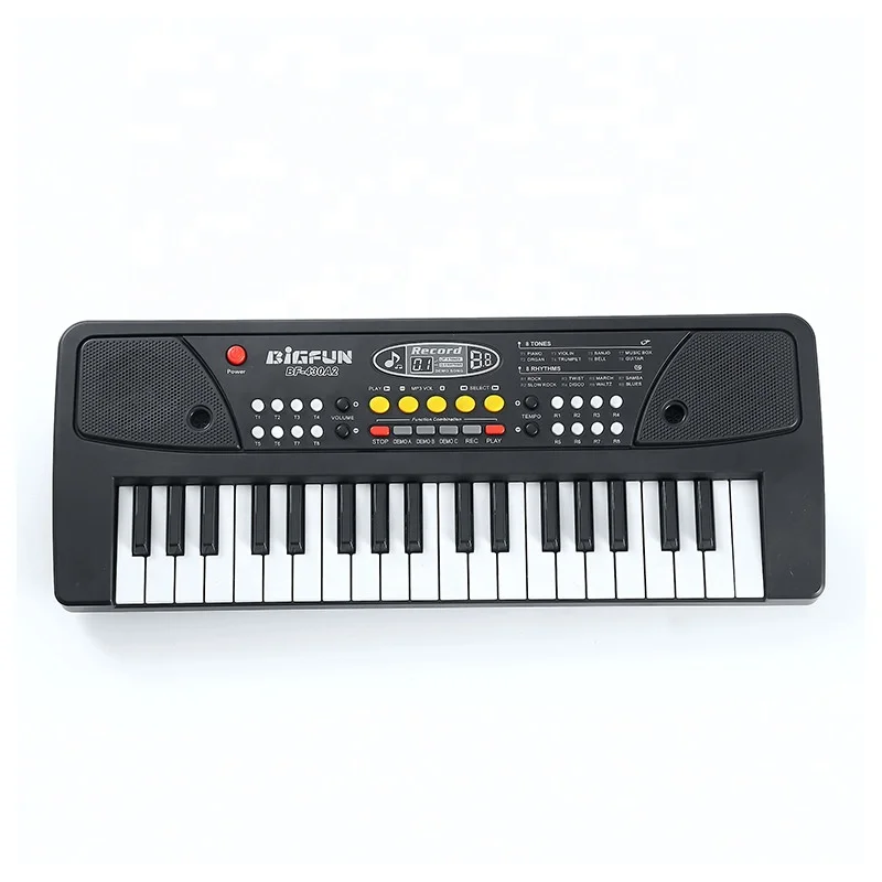USB MP3 function 37 Key Electronic Organ Piano BF-430A2 Hot Selling Musical Instrument Keyboard with microphone for kid/children