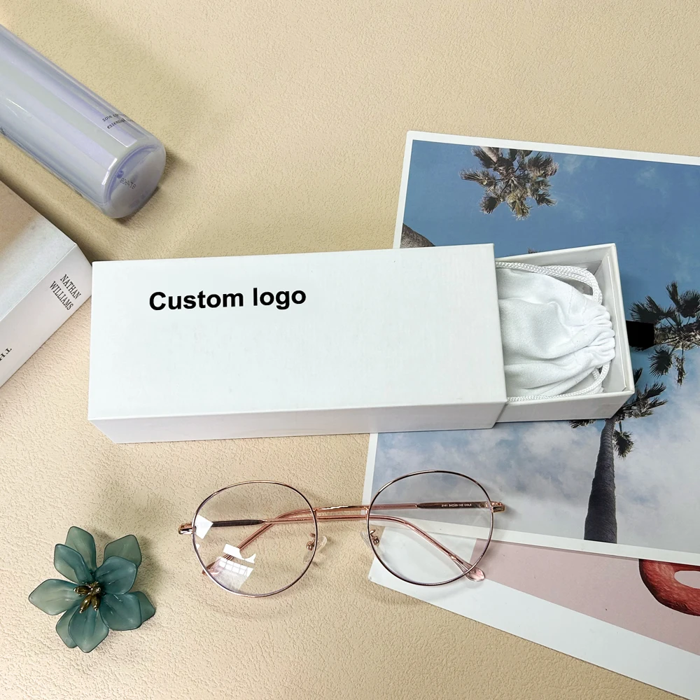 Custom Logo Printed Drawstring Sunglass Bags For Eyeglasses Sunglasses Jewelry Package Microfiber Pouch