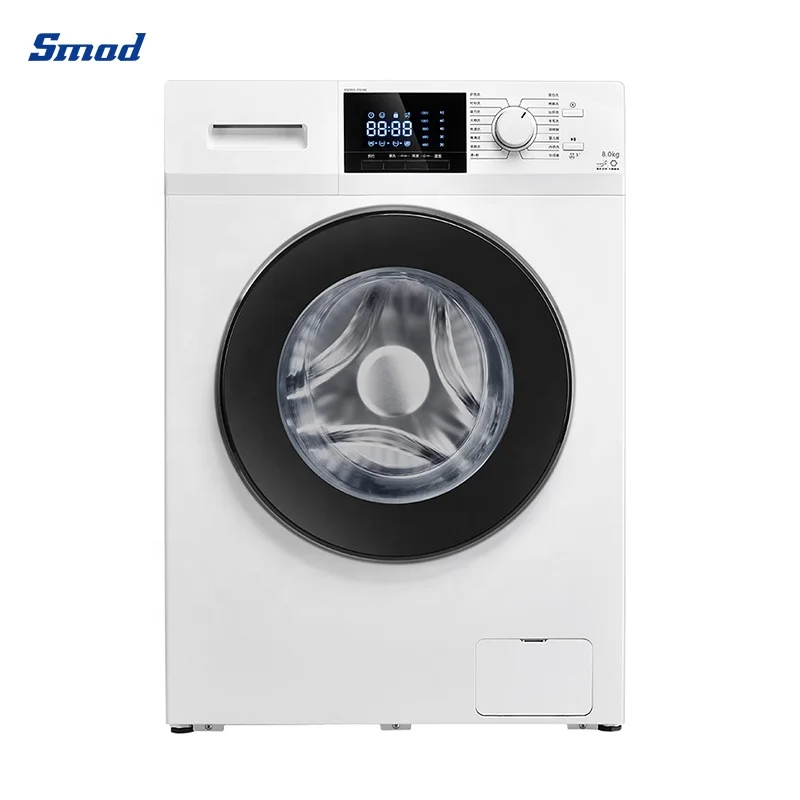 Smad Inverter Front Door Automatic 8.5KG Washing and Dryer Machine